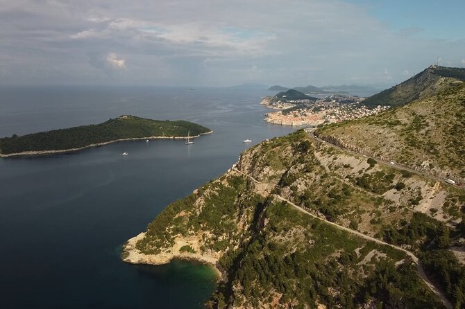 900-Meter Ziplining in Dubrovnik - The 900-meter zipline itself: superman position, speed, and Lokrum views