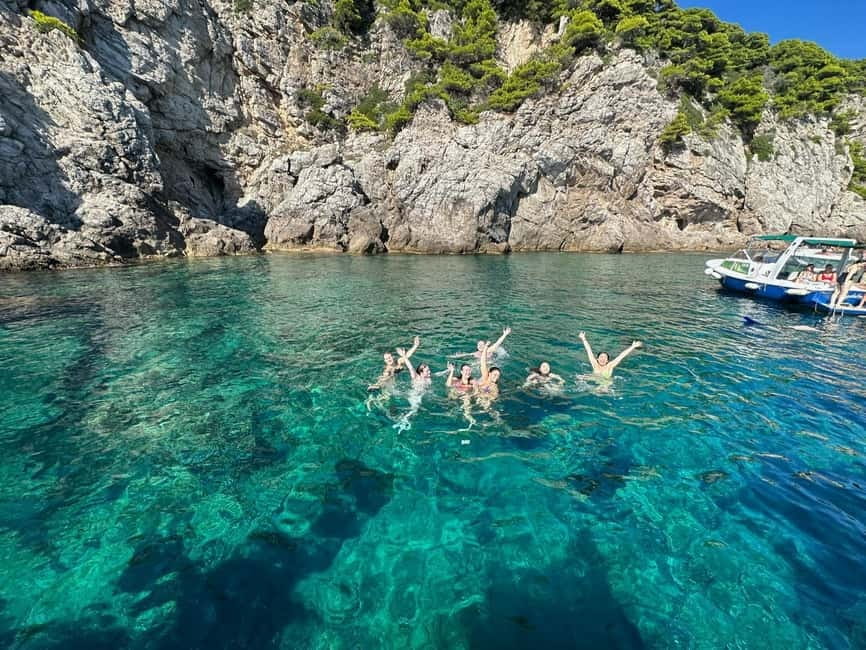 Blue Cave-Green caves-Lopud Sandy beach - tour with drink - Key things to know before you go