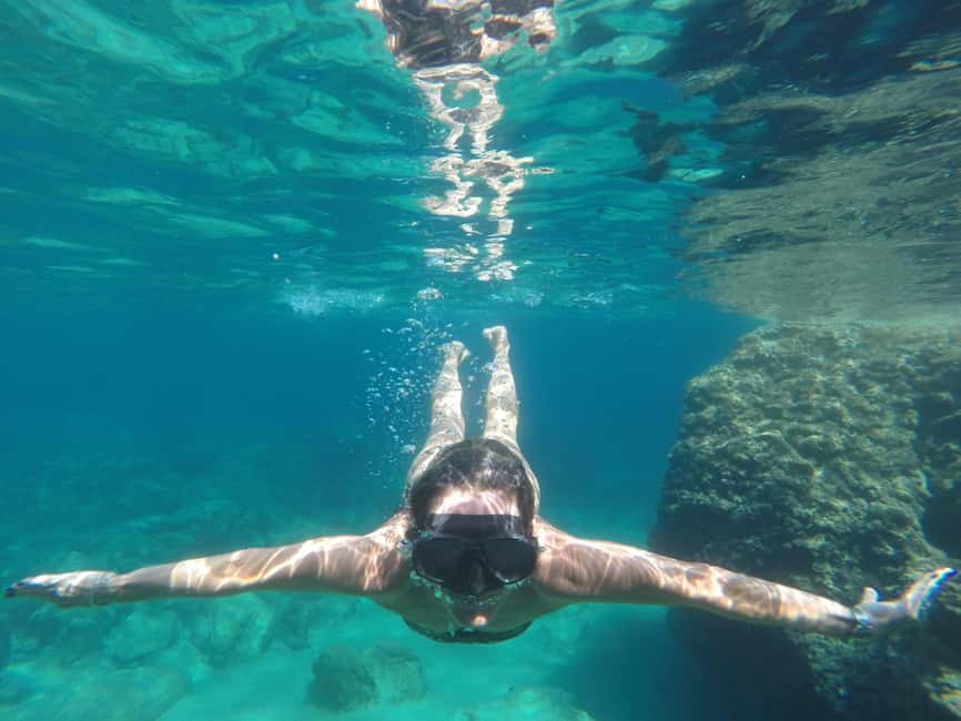 Blue Cave-Green caves-Lopud Sandy beach - tour with drink - Price and value: $74 for caves, snorkeling, and a beach stop