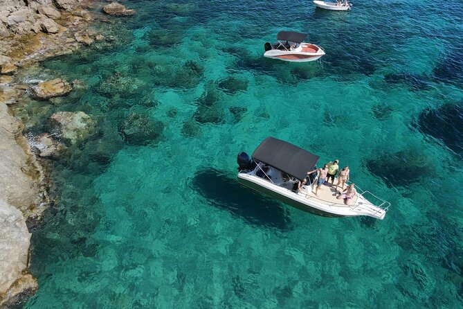 BLUE CAVE&GREEN CAVES /ŠUNJ beach Speedboat tour- WITH DRINKS - Koločep Island: Blue Cave First, Then the Green Caves
