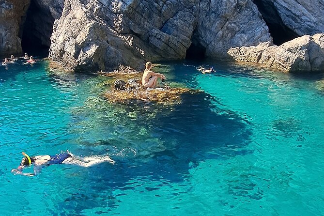 Blue & Green cave,Šunj beach - with drinks small group speedboat - Entering Kolocep’s Blue Cave and Green Caves (With Time to Actually Enjoy It)
