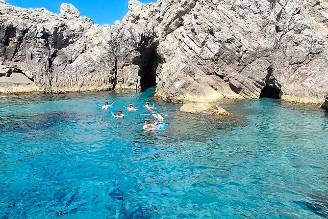 Blue & Green cave,Šunj beach - with drinks small group speedboat - Price and Value: What You Get for Around $78