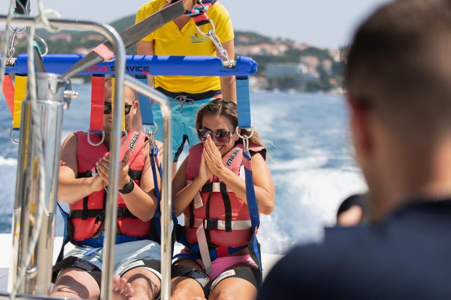 Cavtat: Parasailing - The 10-Minute Flight: What You Will See Above Cavtat