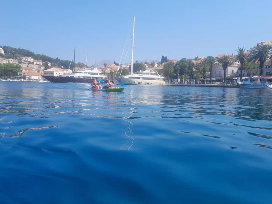 Cavtat: 'Pomalo' Guided Sea Kayaking Tour - The swim break: cool off, then keep going