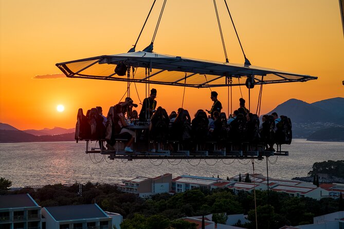 Dinner in the Sky Dubrovnik - Dine 50m above ground - Why Dinner in the Sky feels like a Dubrovnik do-over