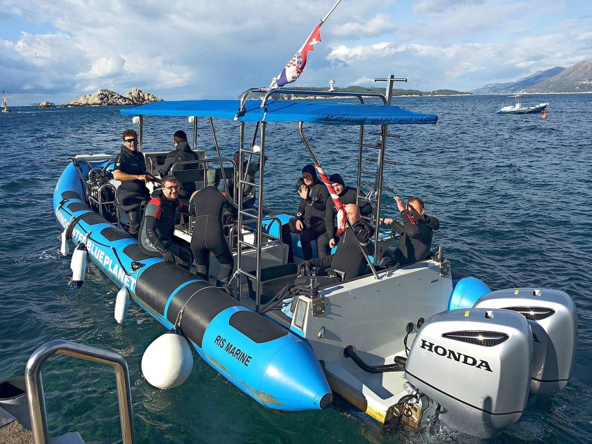 Dubrovnik: 1-Day Diving Package - Where you’ll go underwater: the site list in real life