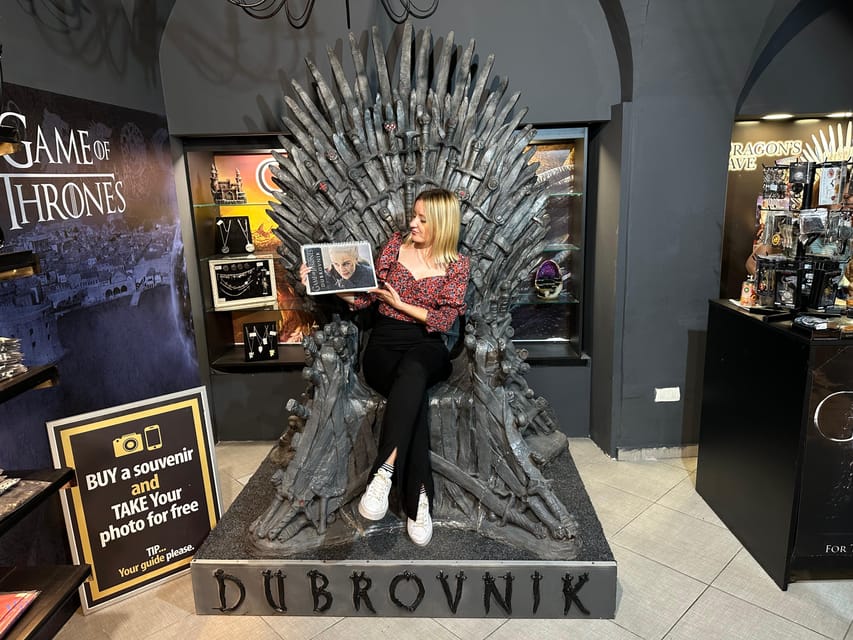 Dubrovnik: 2h Private Game of Thrones Walking Tour - Photo Time on the Iron Throne