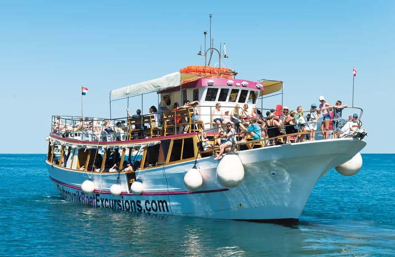 Dubrovnik: 3 Islands Boat Trip with Drinks (FR, ES, IT, EN) - Lopud: Botanical Garden Time, Beach Breaks, and the Best “Island Vibe”