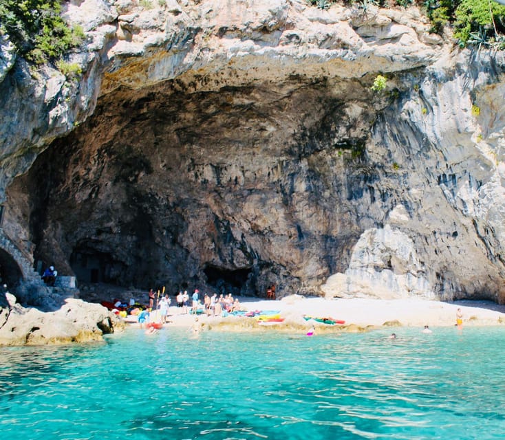 Dubrovnik: 6 hours Blue cave & Elaphiti with optional lunch - Lopud island and Šunj Beach: where the sand time actually matters