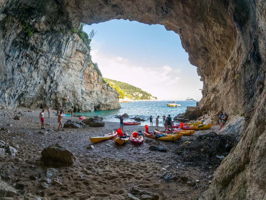 Dubrovnik: Afternoon Kayaking and Snorkeling Tour - Dubrovnik from the water, with the walls as your backdrop