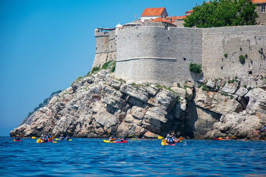 Dubrovnik: Afternoon Kayaking and Snorkeling Tour - Betina Cave Beach: snorkeling time, with a real swimming break