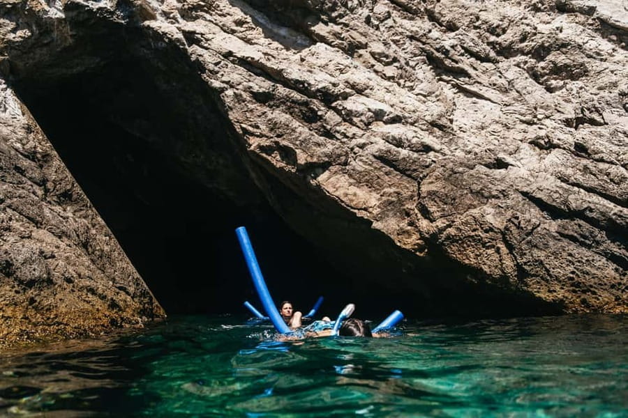 Dubrovnik: Blue Cave and Elafit Small Group Boat Exploration - Stop 2: The Green Cave swim, sea urchins, and why steady swimmers enjoy this most