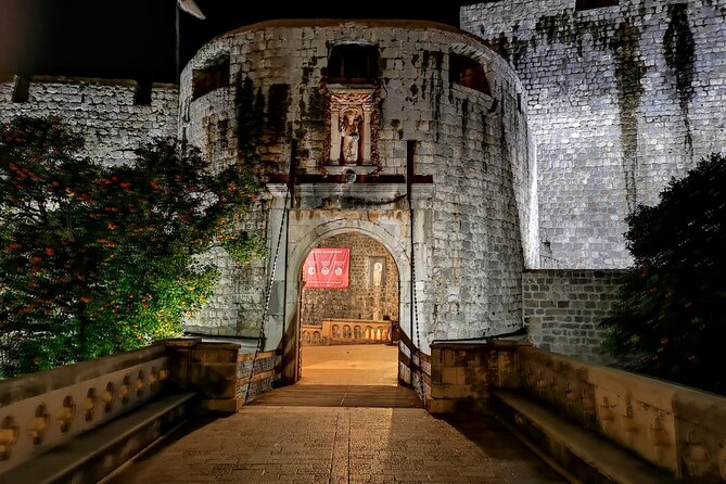 Dubrovnik By Night Walking Tour - Luza Square: Bell Tower, Sponza Palace, and a Central Church