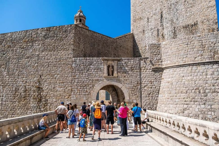 Dubrovnik: City Walls, Old Town Walking Tour & Adriatic View - From Nautika to Pile Gate, you start in the right place