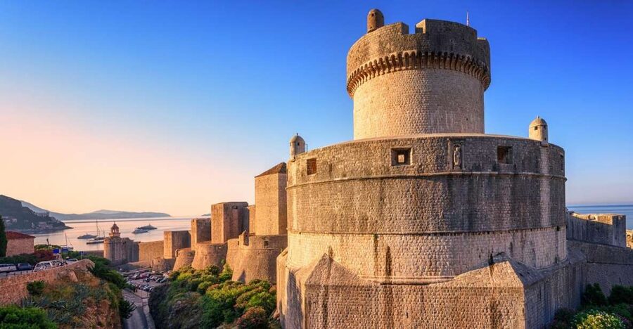 Dubrovnik City Walls Walking Tour - From Pile Square into Old Town: getting oriented fast