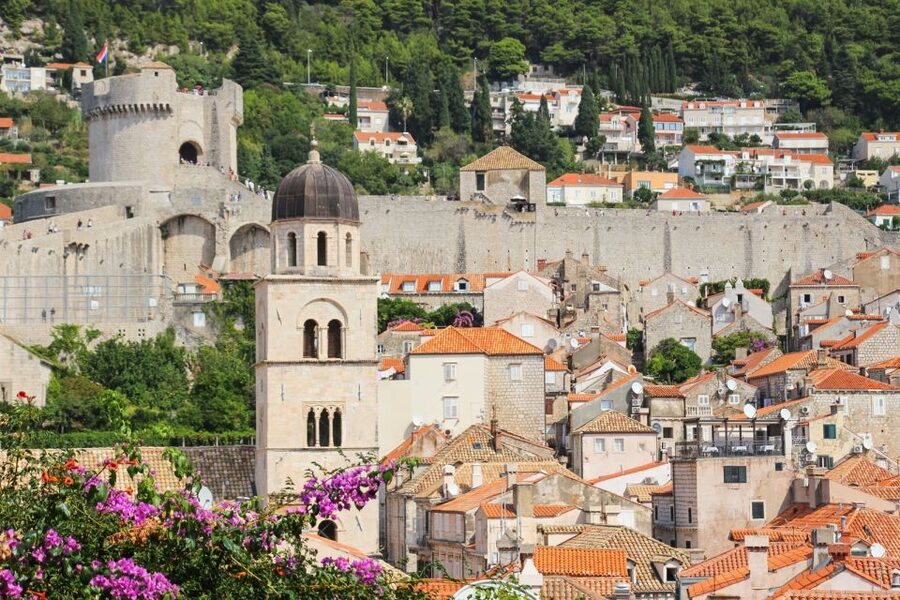 Dubrovnik City Walls Walking Tour - Fortress stops you can actually connect with views