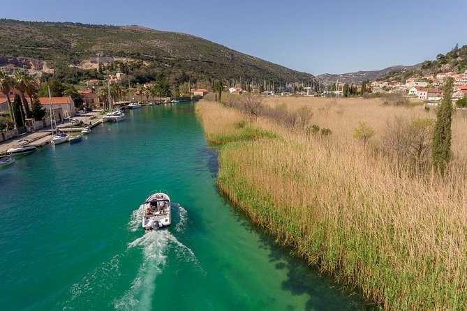 Dubrovnik Elafiti islands Private Speedboat Tour - Cave time after the Abyss lighthouse, with Blue Cave snorkeling
