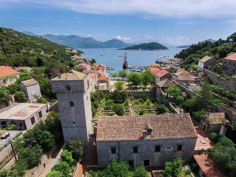 Dubrovnik: Elaphite Island Hopping Cruise on Karaka Ship - Šipan and Suđurađ: guided village stories plus snorkeling time