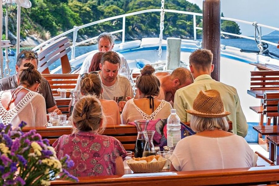 Dubrovnik: Elaphite Islands Cruise with Lunch and Drinks - Koločep: the swim and snorkel island with a more active feel