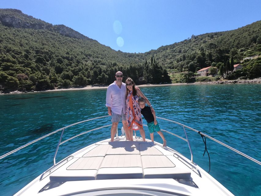 Dubrovnik: Elaphite Islands Private Speedboat Full-Day Tour - Blue Cave on Koločep: photos plus one more swim window