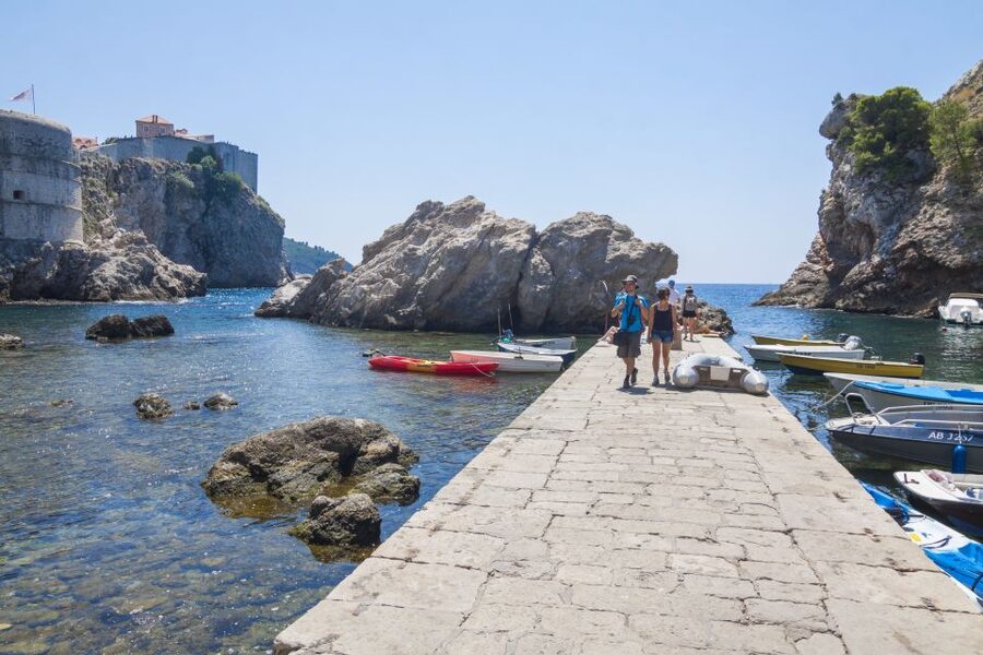 Dubrovnik: Game of Thrones Walking, Car and Boat Tour - Lokrum ferry: Qarth gardens and the Iron Throne stop