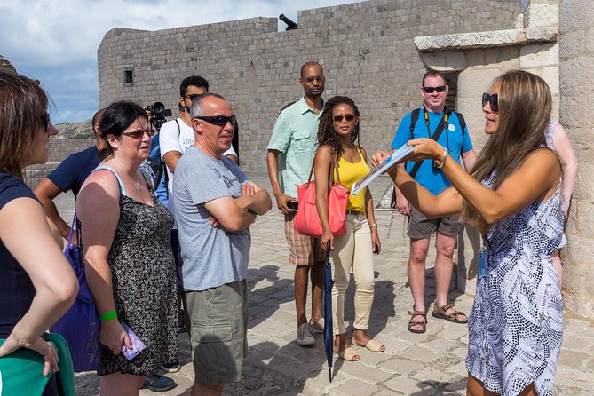 Dubrovnik Game of Thrones Walking Tour: Filming Locations&Stories - Stop 4: Monument of Ivan Gundulić, the Walk of Shame Setup