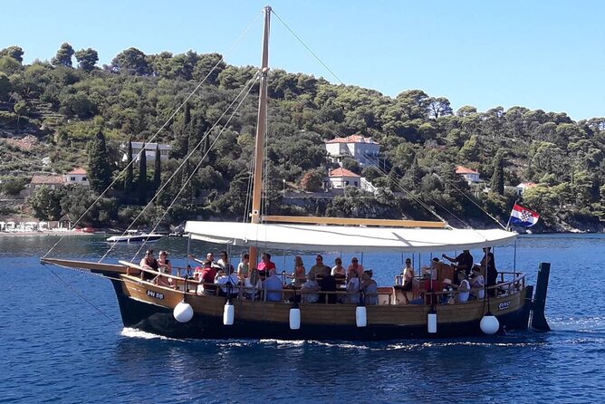 Dubrovnik Islands Private Rented Boat Cruise - Koločep and the Blue Cave-style snorkel break