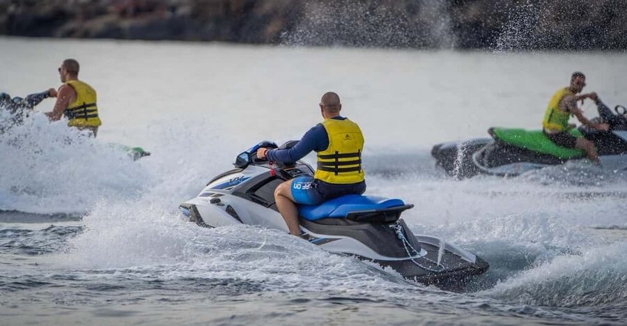 Dubrovnik: Jet Ski Tour - Koločep Island passes and Banje Beach views from speed level