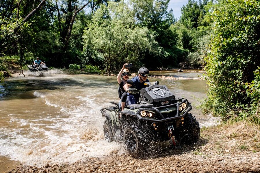 Dubrovnik: Kojan Koral ATV Quad Safari with transport - Wetlands, river sections, and the Konavle trails that make you slow down