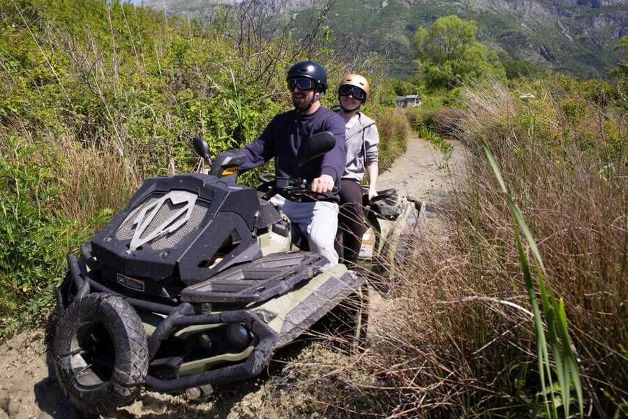 Dubrovnik: Kojan Koral ATV Quad Safari with transport - The Adriatic viewpoint energy, without the cruise ship crowds