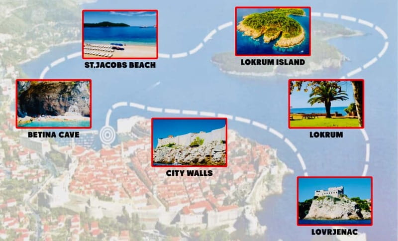 Dubrovnik or Cavtat: Lokrum Island and Betina Cave Boat Tour - Dubrovnik from the water, Lokrum on your own, and why this tour works