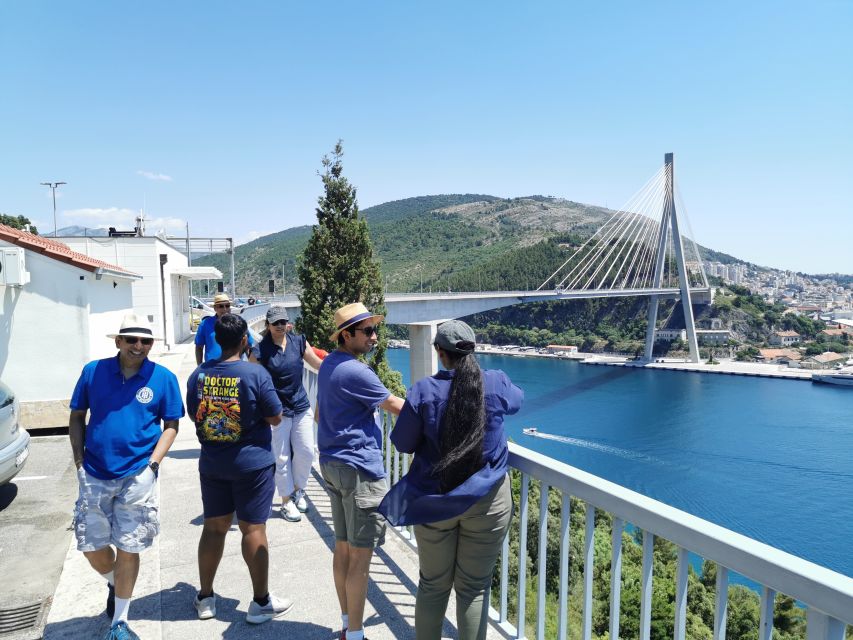 Dubrovnik: Panorama Tour with Free Time in the Old Town - Franjo Tudman Bridge: quick architecture and port views