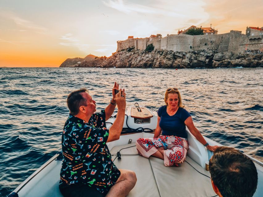 Dubrovnik: Private Boat Cruise at Sunset with Champagne - The Lazarettos: turning quarantine history into a living stop