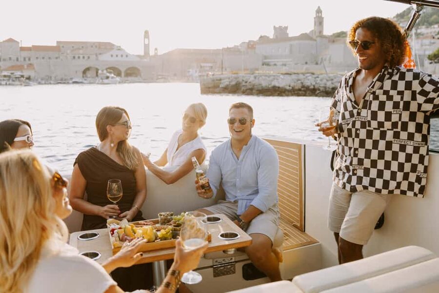 Dubrovnik: Private Boat Cruise at Sunset with Champagne - What is included on board, and why it matters