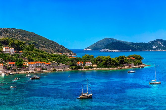 Dubrovnik: Private Boat Tours to Elaphite Islands - Stop 3: Lopud Island village time for walking, gardens, and a real meal