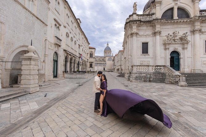 Dubrovnik: Private Flying Dress Photoshoot Experience - Minceta Fortress: dramatic views without wasting time