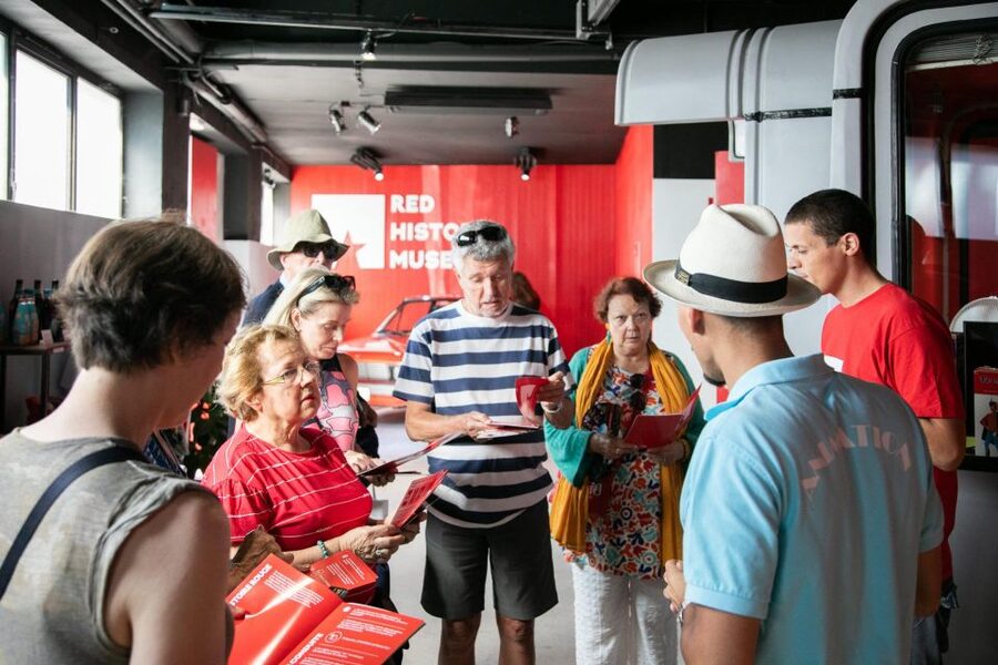 Dubrovnik: Red History Museum Regular Ticket - Staff support and the interactive tech reality check