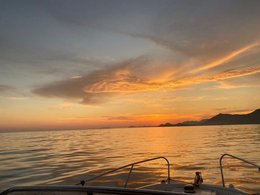Dubrovnik: Romantic Sunset Cruise - Sunset from the Water Makes Dubrovnik Feel Wider