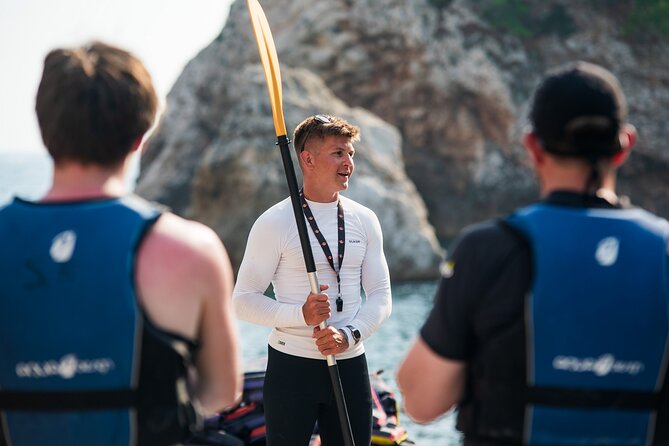 Dubrovnik: Sunset Kayak & Snorkel Tour with Wine & Water - Getting Set Up at DSK in Brsalje, Then Launching at Kolorina Bay