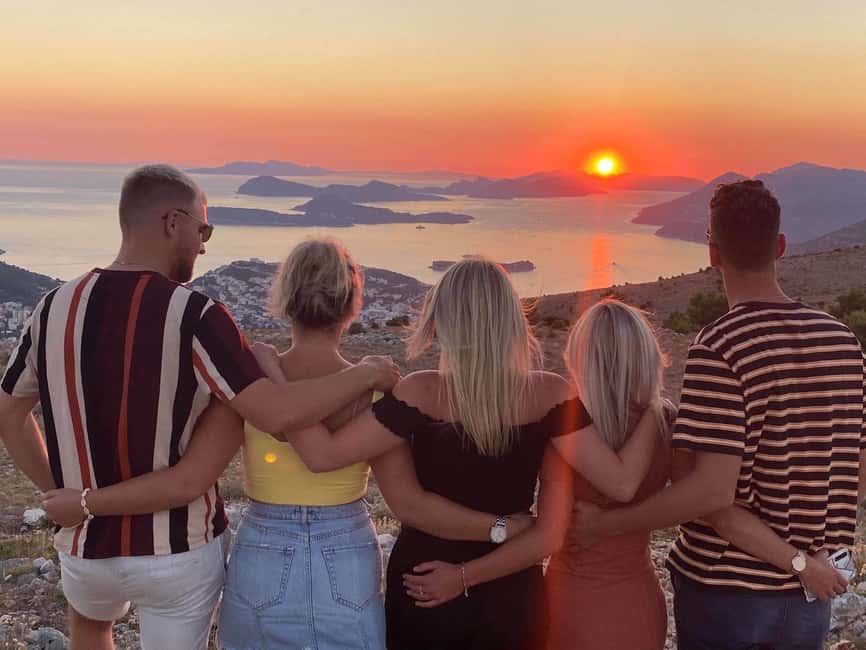 Dubrovnik Sunset Mountain Tour With Wine - Dubrovnik sunset, but with the right geography