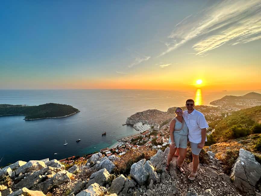 Dubrovnik Sunset Mountain Tour With Wine - Stop 1: Dubrovnik Bridge, where the city opens up
