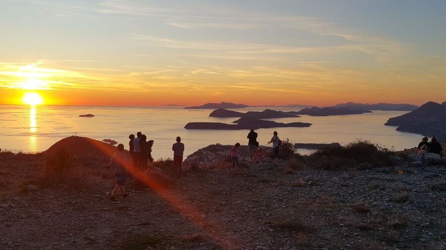 Dubrovnik: Sunset Panorama Tour with Glass of Wine - The Drive and the Mountain Timing Game