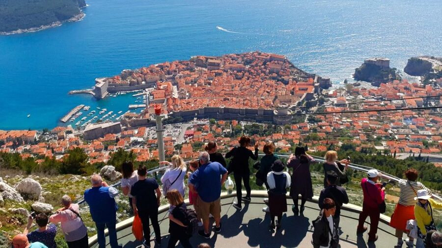 Dubrovnik: Sunset Panorama Tour with Glass of Wine - Fort Imperial on Srđ: Where the Adriatic Turns Golden