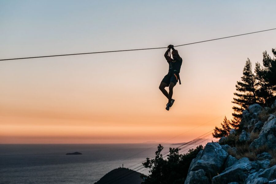 Dubrovnik: Sunset Zip Line Experience Followed by Wine - Price and value: why $70 feels fair for 4 rides plus wine