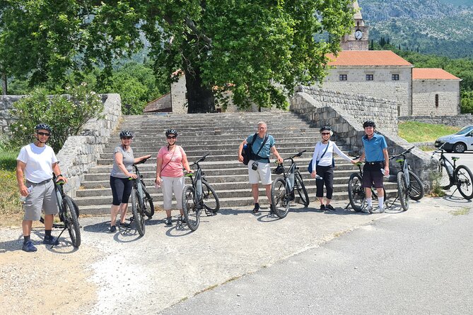 E-Bike Tour + Gourmet Snack + Wine Tasting (Small Group) - Ljuta old mills: history you can see plus sweets and liqueurs