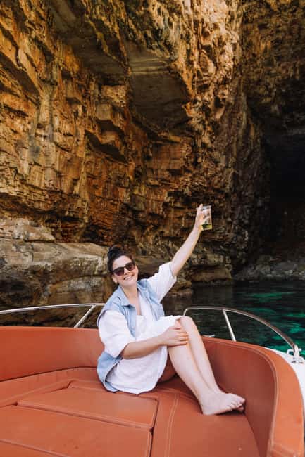 Elaphite Islands: Private boat tour (Barracuda 545) - Koločep and Its Cave Circuit: Green, Blue, and Three Caves