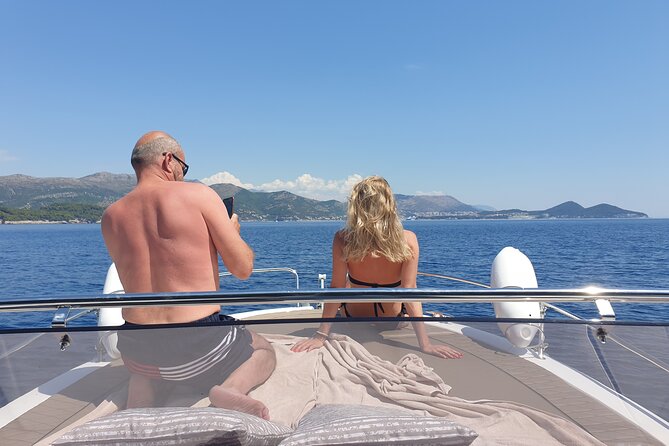Elaphiti Island private boat tour - Stop 1 on Kolocep: Caves, the Blue Cave, and a Real Swim Window