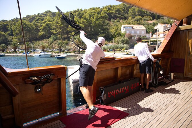 Elaphiti Islands On The Luxury Pirate Ship Karaka Dubrovnik - Lopud Island: longest swim time, snorkeling, and the seasonal schedule