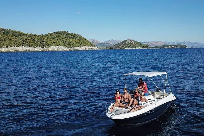 Exclusive private full day boat tour from Dubrovnik & Free drinks - Kolocep Island and the Blue Cave photo swim