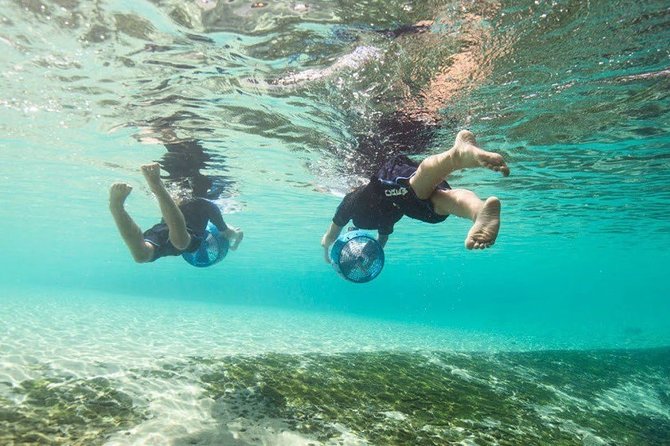 Explore the Caves and Hidden Bays with Underwater Scooter - Drinks, snacks, and the social pace you actually want
